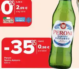 Carrefour Peroni Nastro Azzurro offerta