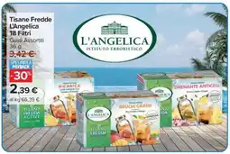 Carrefour Tisane Fredde L'Angelica 18 Filtri offerta