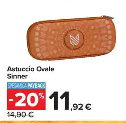 Carrefour Astuccio Ovale Sinner offerta