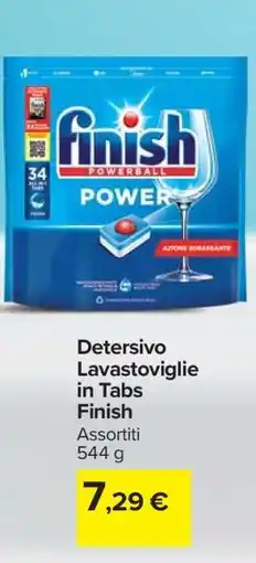 Carrefour Detersivo Lavastoviglie in Tabs Finish offerta
