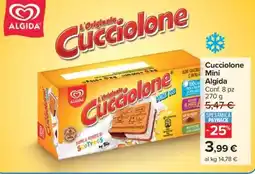 Carrefour Cucciolone Mini Algida offerta