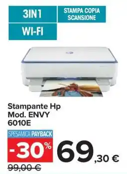 Carrefour Stampante HP Mod. ENVY 6010E offerta