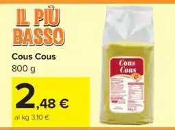 Carrefour COUS COUS offerta