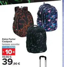 Carrefour Zaino Factor Coolpack offerta