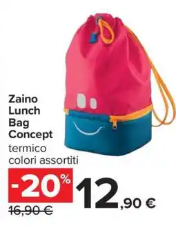 Carrefour Zaino Lunch Bag Concept offerta