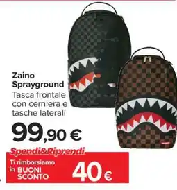 Carrefour Zaino Sprayground offerta