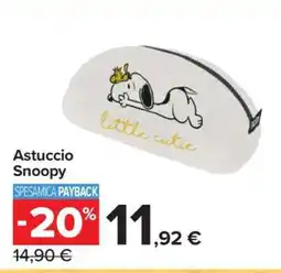 Carrefour Astuccio Snoopy offerta