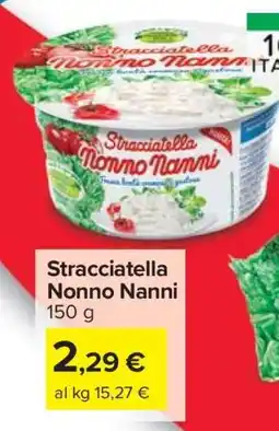 Carrefour Stracciatella Nonno Nanni offerta