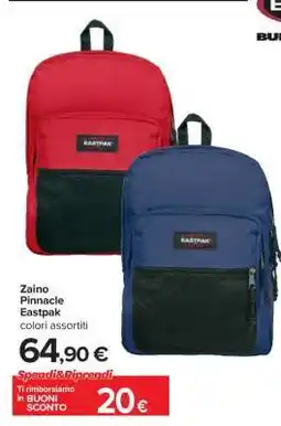 Carrefour ZAINO PINNACLE EASTPAK offerta