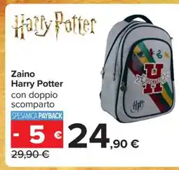 Carrefour Zaino Harry Potter offerta