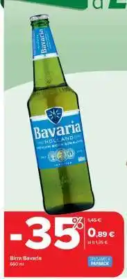 Carrefour BIRRA BAVARIA offerta