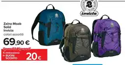 Carrefour ZAINO MOAB SOLID INVICTA offerta