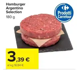 Carrefour Hamburger Argentino Selection offerta