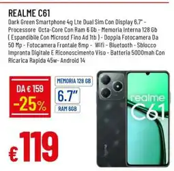 Famila realme C61 offerta