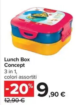 Carrefour Lunch Box Concept offerta