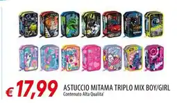 Famila ASTUCCIO MITAMA TRIPLO MIX BOY/GIRL offerta