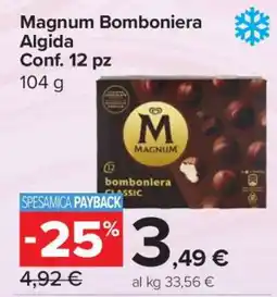 Carrefour Magnum Bomboniera Algida offerta