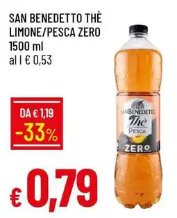 Famila SAN BENEDETTO THÈ LIMONE/PESCA ZERO offerta