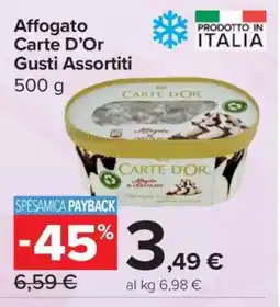 Carrefour Affogato Carte D’Or Gusti Assortiti offerta