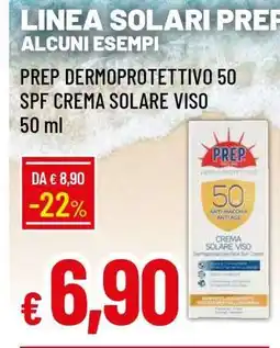 Famila PREP DERMOPROTETTIVO 50 SPF CREMA SOLARE VISO offerta