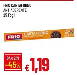 Famila FRIO CARTAFORNO ANTIADERENTE offerta