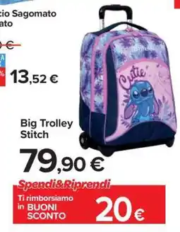 Carrefour Big Trolley Stitch offerta