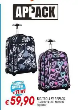 Famila BIG TROLLEY APPACK offerta