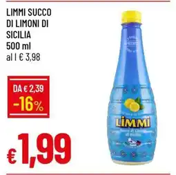 Famila LIMMI SUCCO DI LIMONI DI SICILIA offerta