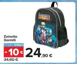 Carrefour Zainetto Gormiti offerta