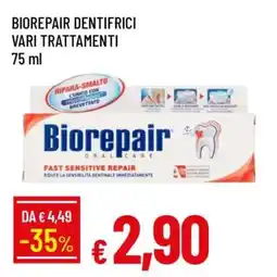Famila Biorepair Dentifrici Vari Trattamenti offerta
