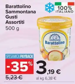 Carrefour Barattolino Sammontana Gusti Assortiti offerta