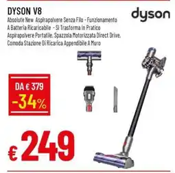 Famila DYSON V8 offerta