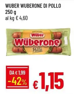 Famila Wuber Wuberone di Pollo offerta