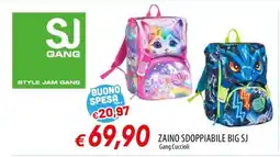 Famila ZAINO SDOPPIABILE BIG SJ offerta