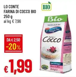 Famila LO CONTE FARINA DI COCCO BIO offerta