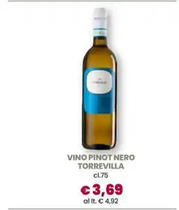 Famila VINO PINOT NERO TORREVILLA offerta