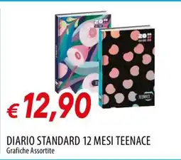Famila DIARIO STANDARD 12 MESI TEENACE offerta