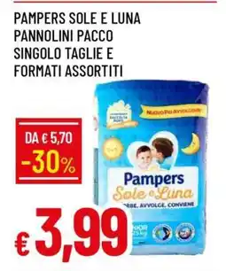 Famila Pampers Sole e Luna Pannolini offerta