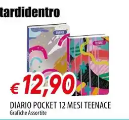 Famila DIARIO POCKET 12 MESI TEENACE offerta