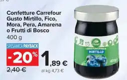 Carrefour Confetture Carrefour offerta