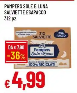 Famila PAMPERS SOLE E LUNA SALVIETTE ESAPACCO offerta