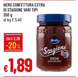 Famila HERO CONFETTURA EXTRA DI STAGIONE VARI TIPI offerta