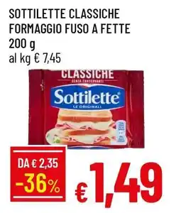 Famila Sottilette Classiche Formaggio Fuso a Fette offerta
