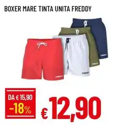 Famila BOXER MARE TINTA UNITA FREDDY offerta