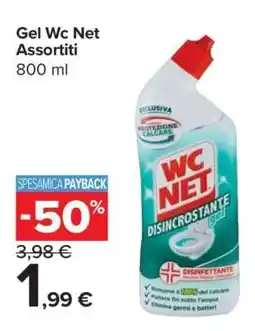 Carrefour Gel Wc Net Assortiti offerta