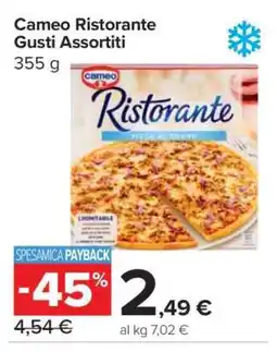 Carrefour Cameo Ristorante Gusti Assortiti offerta