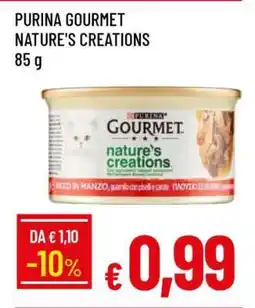 Famila PURINA GOURMET NATURE'S CREATIONS offerta