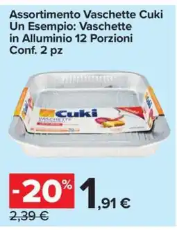 Carrefour Assortimento Vaschette Cuki offerta