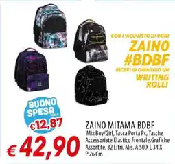 Famila ZAINO MITAMA BDBF offerta