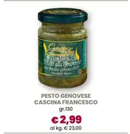 Famila PESTO GENOVESE CASCINA FRANCESCO offerta